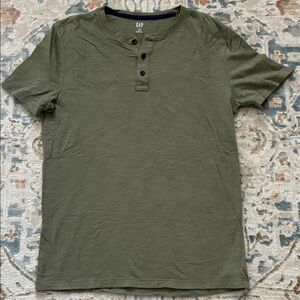 GAP Short Sleeve Henley